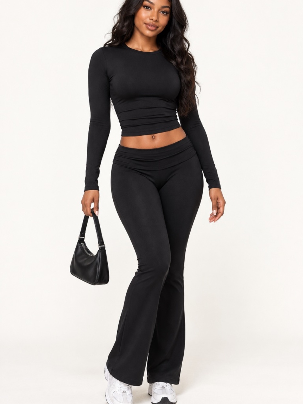 Midnight Muse Ruched Two-Piece Set - Picture 6 of 8